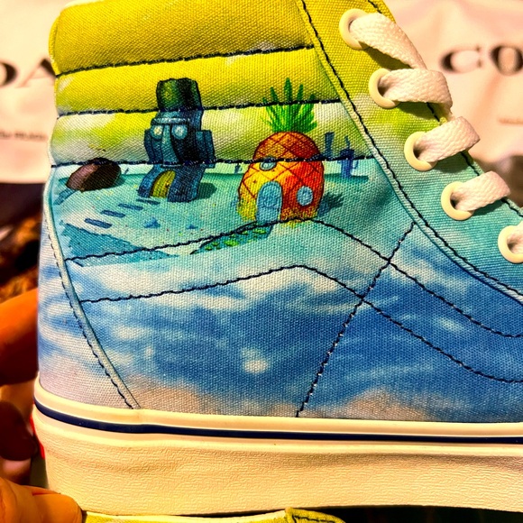 Vans~ SpongeBob Imaginaaaaation High Top First Release - Picture 4 of 11